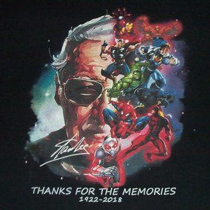 (2/$11) Stan Lee Memorial Graphic T-shirt